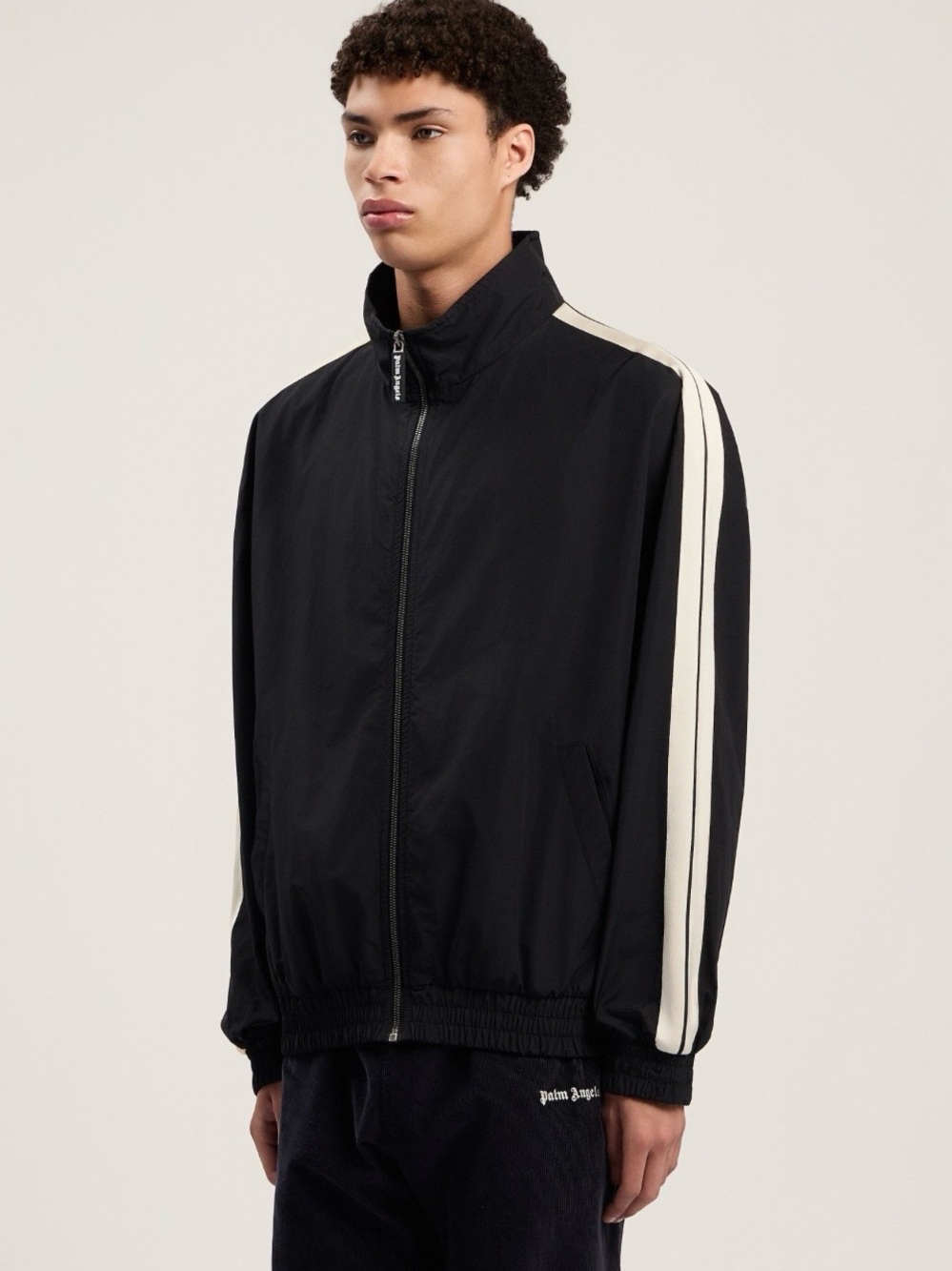 Palm Angels Track Jacket, black, size medium